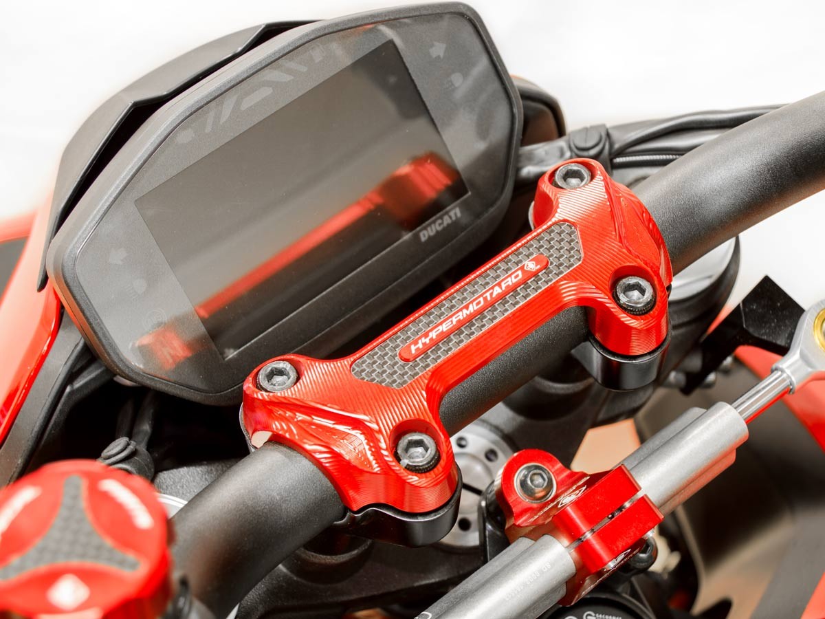DBK Special Parts (Ducabike) Billet Handlebar Clamp for the Ducati Hypermotard 950 / SP