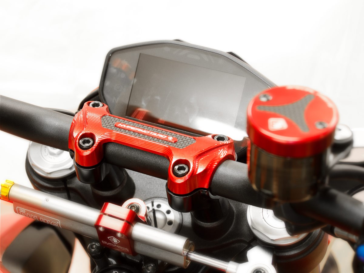 DBK Special Parts (Ducabike) Billet Handlebar Clamp for the Ducati Hypermotard 950 / SP