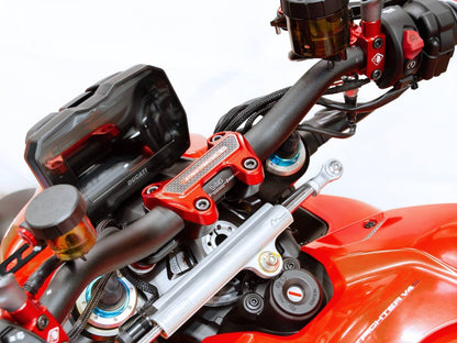 DBK Special Parts (Ducabike) Billet Handlebar Top Clamp for the Ducati Streetfighter V4 / S