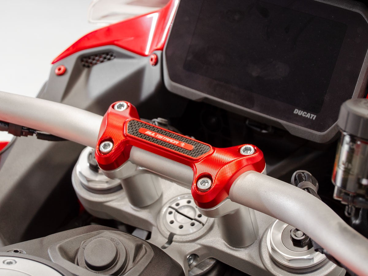 DBK Special Parts (Ducabike) Billet Handlebar Clamp for the Ducati Multistrada V4