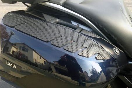 TechSpec Pannier Guards for the BMW GTL 1600 / GT 1600 (11+)  Snake Skin