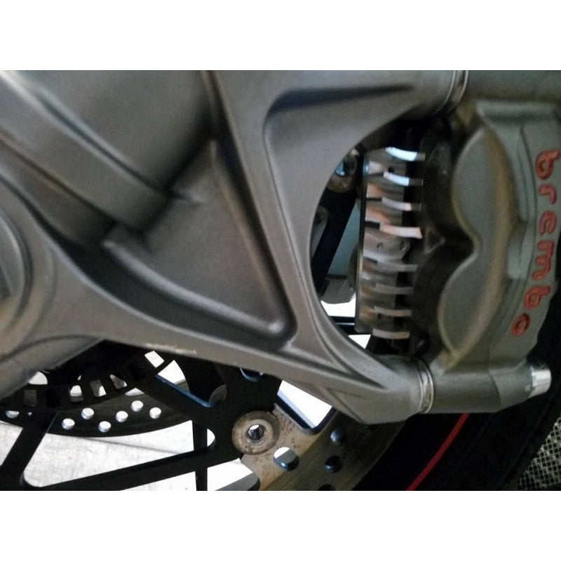 DBK Special Parts (Ducabike) Brembo M4, M50, Stylema, and GP4-MS Radial Caliper Brake Pad Heat Sink (radiator)
