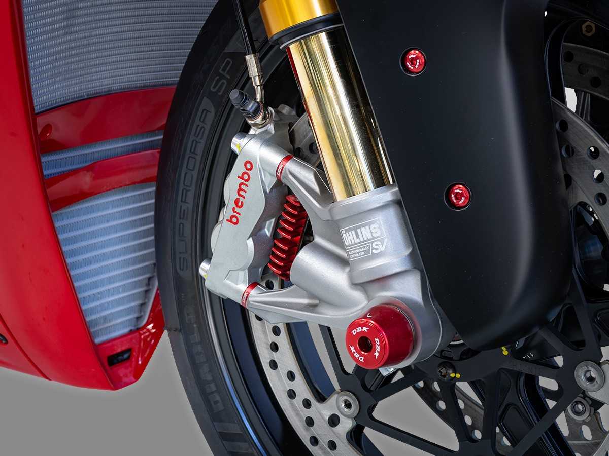 DBK Special Parts (Ducabike) Brembo HYPURE Radial Caliper Brake Pad Heat Sink (radiator)