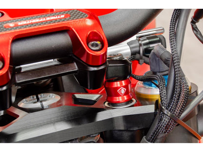 DBK Special Parts (Ducabike) Billet Handlebar Riser Kit for the Ducati Streetfighter V4 / V2, Monster, Hypermotard, and Multistrada 1100