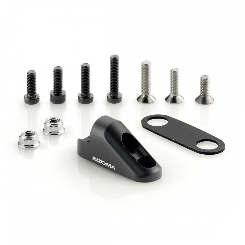Rizoma Mirror Adapter for the Ducati 848  848 EVO  1098  1098R  1098S  1198  and 1198S