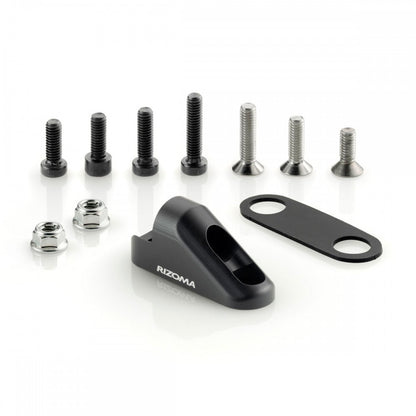 Rizoma Mirror Adapter for the Ducati 848  848 EVO  1098  1098R  1098S  1198  and 1198S