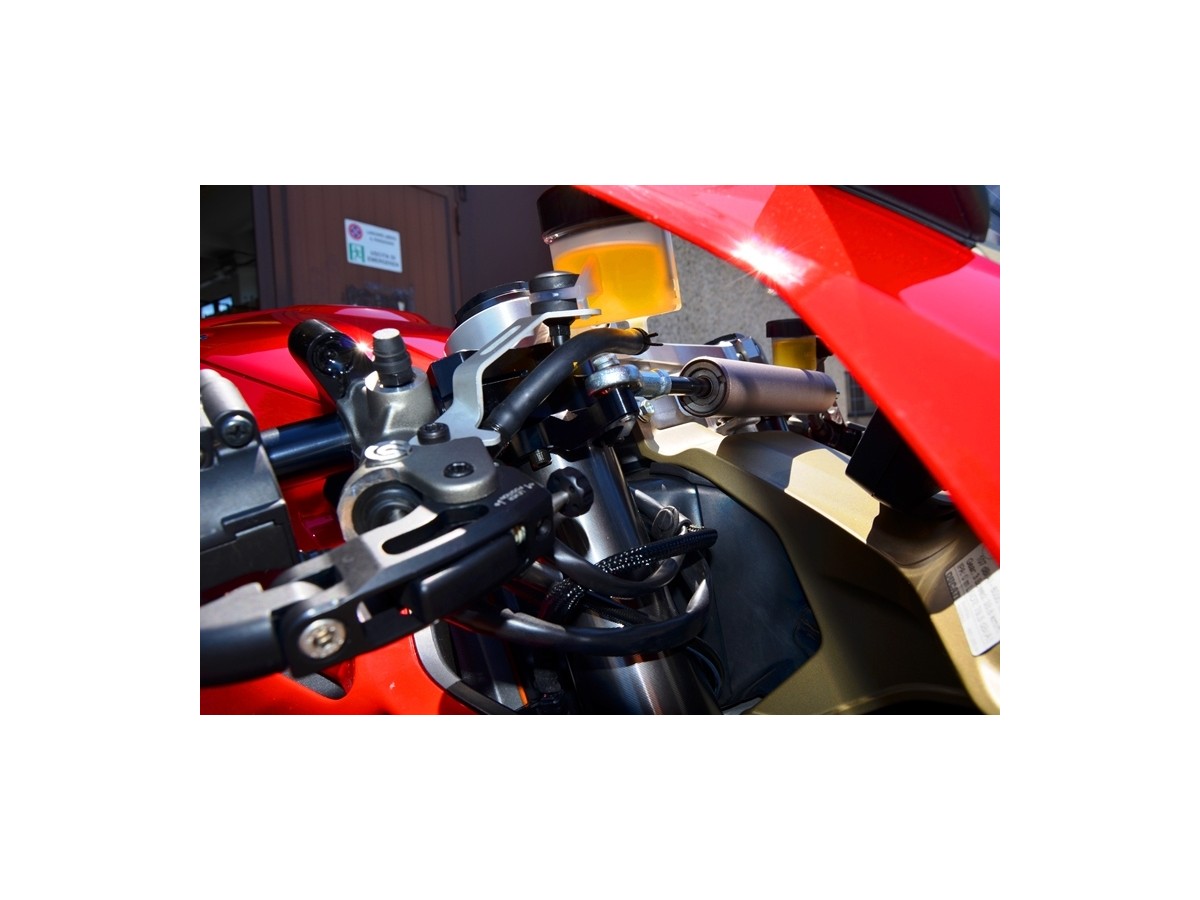 DBK Special Parts (Ducabike) GP Adjustable Clip-Ons For Panigale V4 / S / Speciale - 15mm Offset