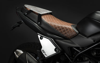C-Racer Luggage Rack exclusively for the SCRSV series seat for the Suzuki SV 650 - LRSV