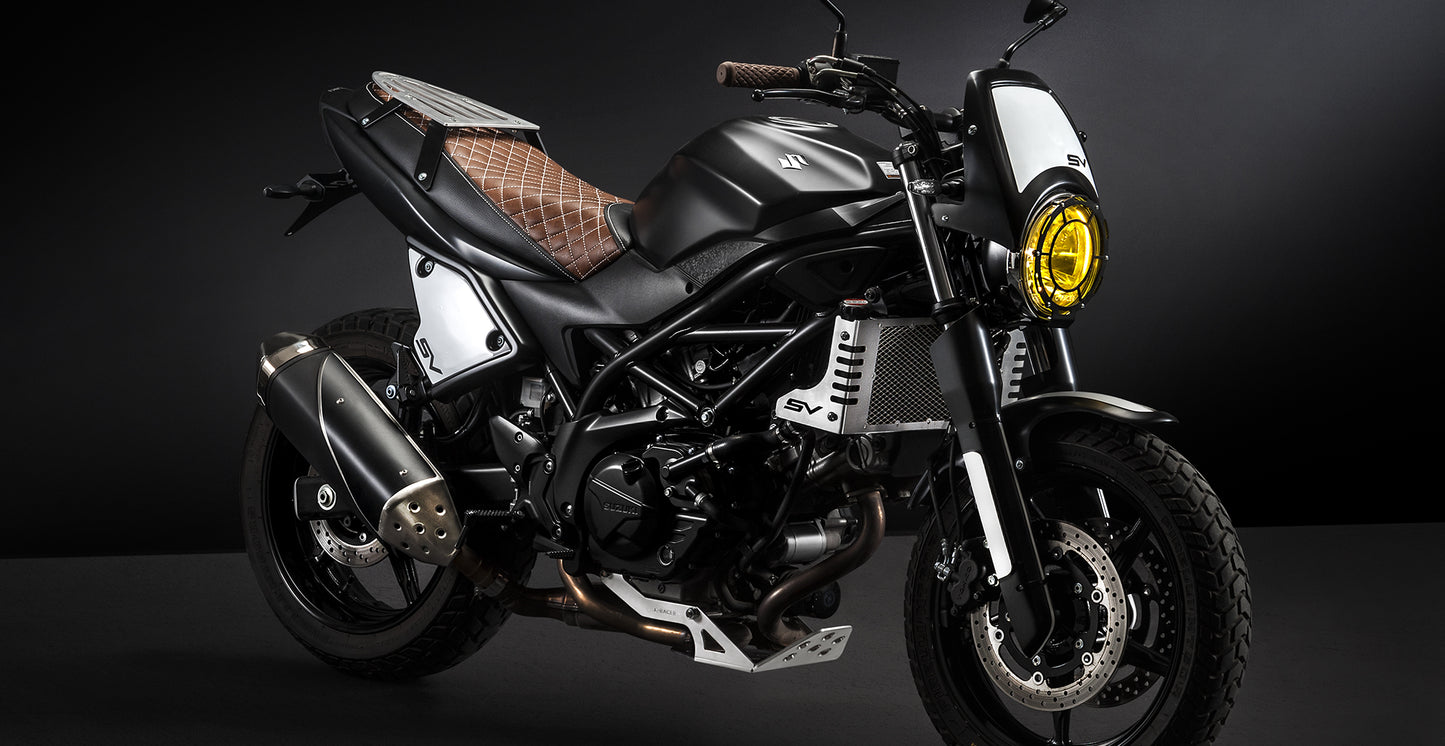 C-Racer Side Number Plates for the Suzuki SV650 (2016+) - SNPSV