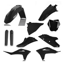 Acerbis 21-23 GasGas MC125/250F/450F/ EX300/250F/350F/450F Full Plastic Kit - Black