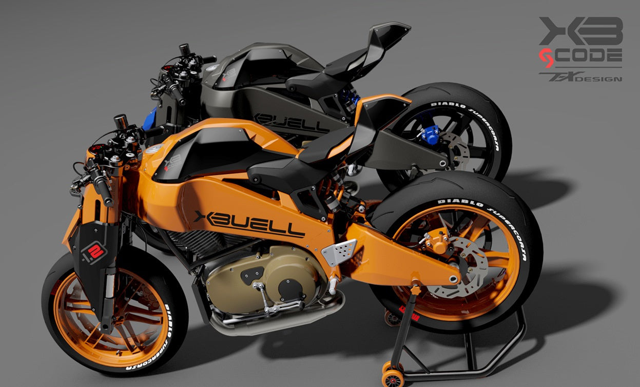 Paolo Tex Design XB gcode 1.2 Bodykit for Buell XB12
