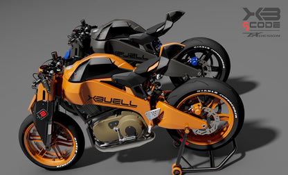 Paolo Tex Design XB gcode 1.2 Bodykit for Buell XB12