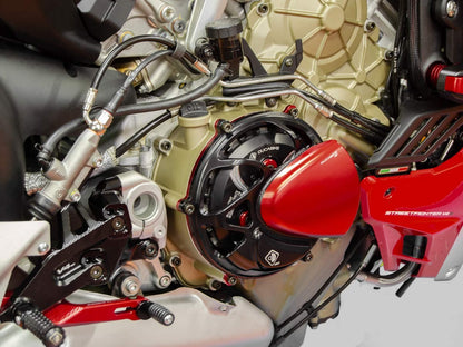 DBK Special Parts (Ducabike) Billet Intake / Slider For DBK Special Parts (Ducabike) Clutch Cover for the Ducati Panigale V4 R