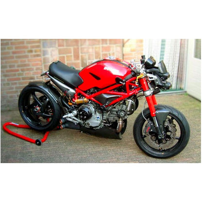 AviaCompositi Carbon Fiber Air Intakes for Ducati Monster (02-08) and Hypermotard 1100/796