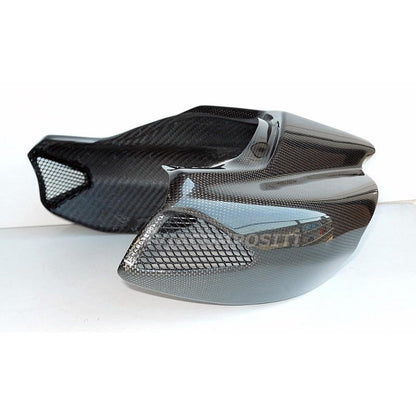 AviaCompositi Carbon Fiber Tail For Dual Muffler Exhausts for Ducati Hypermotard 1100 / Evo / 796