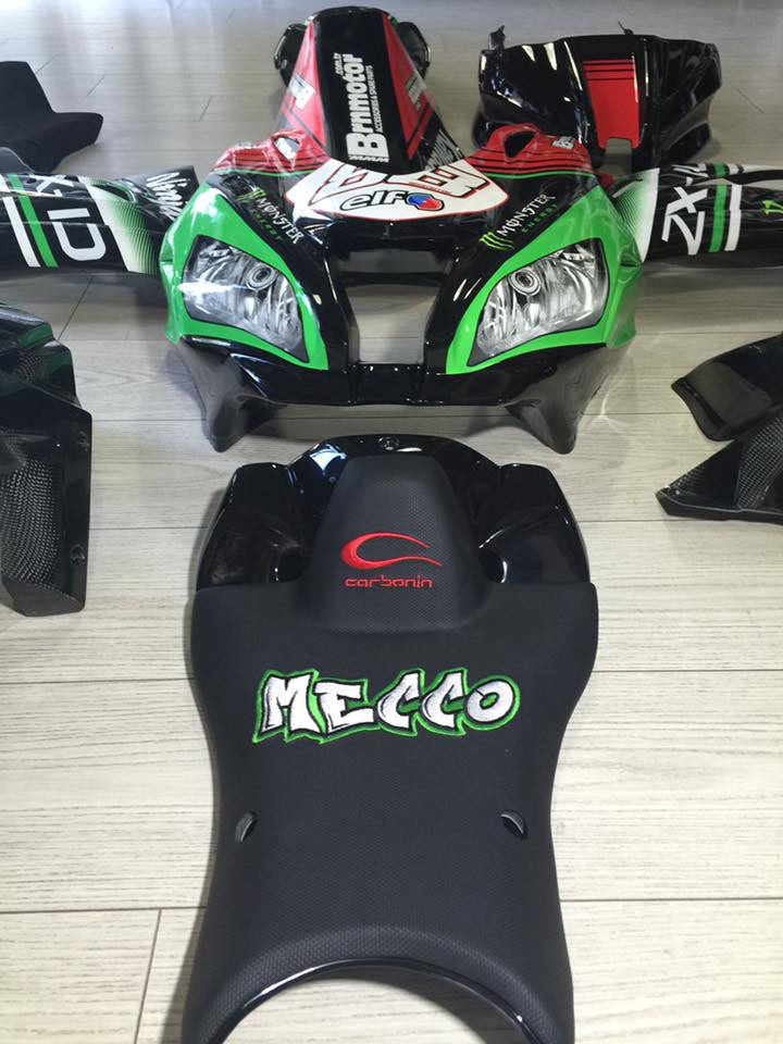 CARBONIN CARBON FIBER RACE BODYWORK FOR KAWASAKI ZX-10R (2016-2020)