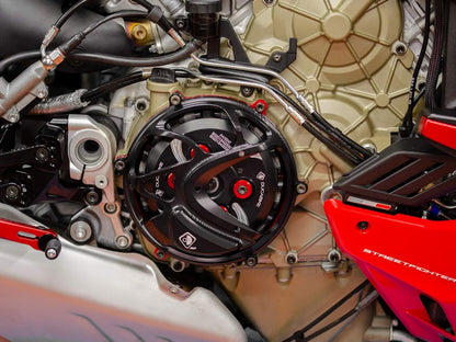 DBK Special Parts (Ducabike) Billet Clutch Cover for the Ducati Panigale V4 R
