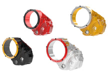 DBK Special Parts (Ducabike) NEW EVO-3D Clear Wet Clutch Cover for the Ducati Multistrada 1200 / 1260 (2015+), Diavel 1260, and XDiavel