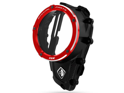 DBK Special Parts (Ducabike) EVO-3D Clear Wet Clutch Cover for the Triumph Speed Triple 1200 RR / RS (2021+)