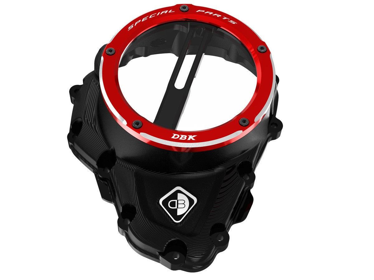 DBK Special Parts (Ducabike) EVO-3D Clear Wet Clutch Cover for the Triumph Speed Triple 1200 RR / RS (2021+)