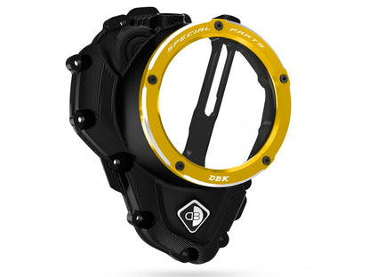 DBK Special Parts (Ducabike) EVO-3D Clear Wet Clutch Cover for the Triumph Speed Triple 1200 RR / RS (2021+)