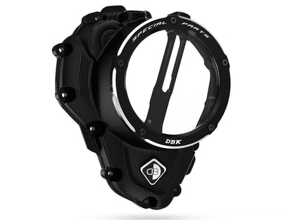 DBK Special Parts (Ducabike) EVO-3D Clear Wet Clutch Cover for the Triumph Speed Triple 1200 RR / RS (2021+)