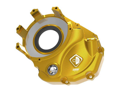 DBK Special Parts (Ducabike) 3D Machined Billet Vented Clutch Side Engine Case Cover for Dry Clutch Ducati
