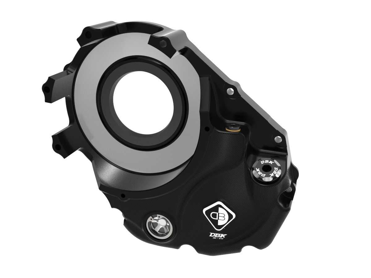 DBK Special Parts (Ducabike) 3D Machined Billet Vented Clutch Side Engine Case Cover for Dry Clutch Ducati