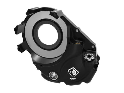 DBK Special Parts (Ducabike) 3D Machined Billet Vented Clutch Side Engine Case Cover for Dry Clutch Ducati
