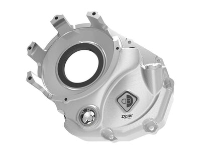 DBK Special Parts (Ducabike) 3D Machined Billet Vented Clutch Side Engine Case Cover for Dry Clutch Ducati