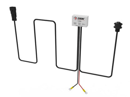 DBK Special Parts (Ducabike) EVO LED Clear Wet Clutch Cover for the Ducati Hypermotard 821 (2015) / 939 / 950, Multistrada 950, Supersport /S and Monster 821