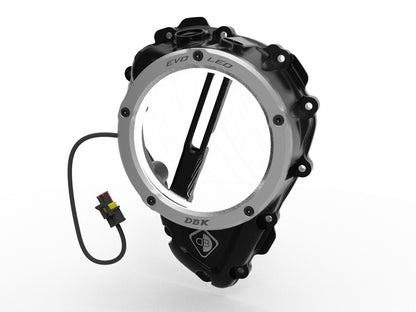 DBK Special Parts (Ducabike) EVO LED Clear Wet Clutch Cover for the Triumph Speed Triple 1200 RR / RS (2021+)