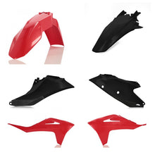 Acerbis 21-23 GasGas MC125/250F/450F/ EX300/250F/350F/450F Plastic Kit - Red/Black