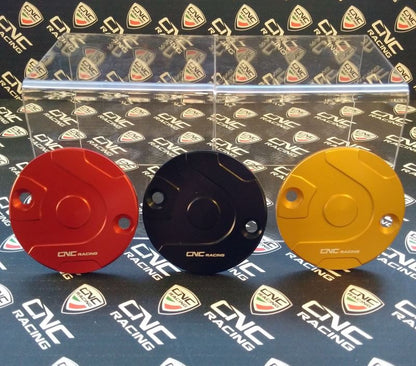CNC Racing Timing Inspection Cover for the Ducati Scrambler, Monster 797, and XDiavel