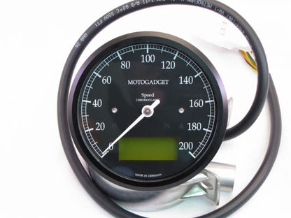 Motogadget ChronoClassic Speedo - Green LCD (MSC)