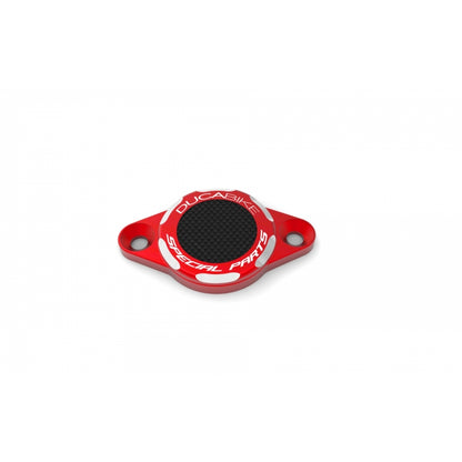DBK Special Parts (Ducabike) Carbon Inlay Timing Inspection Cover for New Ducati's