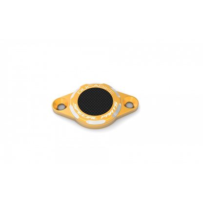 DBK Special Parts (Ducabike) Carbon Inlay Timing Inspection Cover for New Ducati's