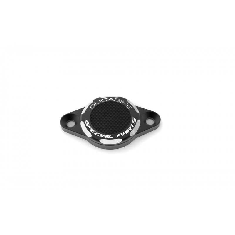 DBK Special Parts (Ducabike) Carbon Inlay Timing Inspection Cover for New Ducati's