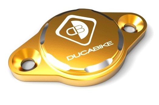 DBK Special Parts (Ducabike) Contrast Cut Timing Inspection Cover for Ducati Panigale / Streetfighter / Multistrada / Diavel V4 / Hypermotard 698 Mono