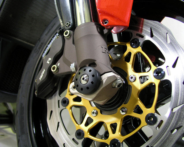 Motocorse Titanium and Delrin Front Axle Slider For Early MV Agusta F4 and Brutale 910 / 750