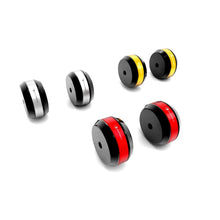 DBK Special Parts (Ducabike) BEVELED EDGE Dual Color Bar Ends for the Ducati Multistrada (2015+)
