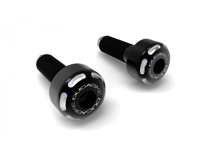 DBK Special Parts (Ducabike) Contrast Cut Weighted Universal Bar Ends - Short