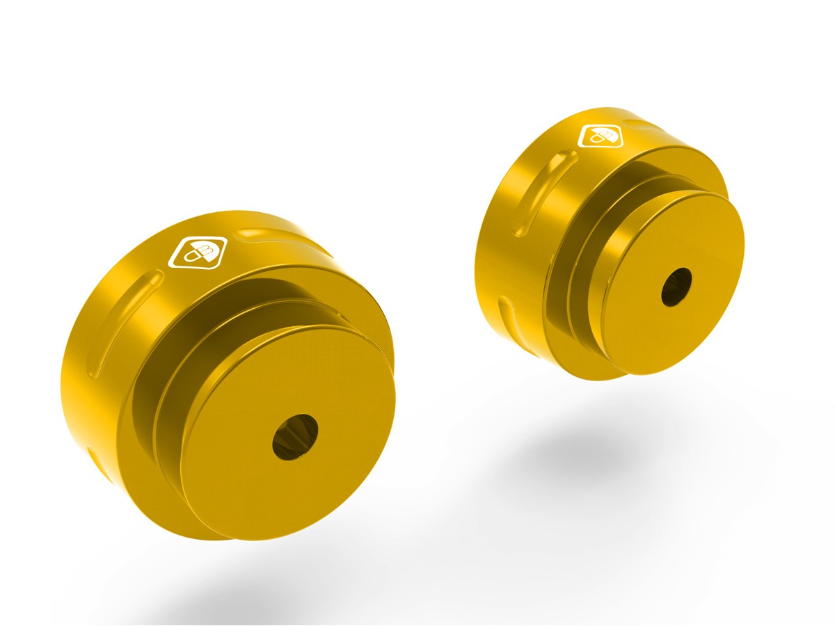 DBK Special Parts (Ducabike) Bar Ends for the Ducati Multistrada V4 / S / Sport and Hypermotard 698 Mono