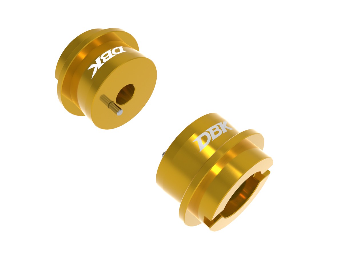 DBK Special Parts (Ducabike) Billet Handlebar Spacer Kit for the BMW R 1300 GS