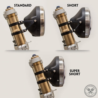 Motodemic Custom Headlight Brackets for Yamaha FZ8