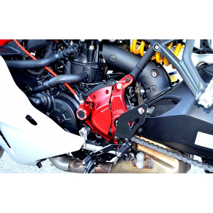 DBK Special Parts (Ducabike) Billet Sprocket Cover for 2017+ Ducati Monster 1200 and 821 and Supersport with Hydraulic Conversion Kits