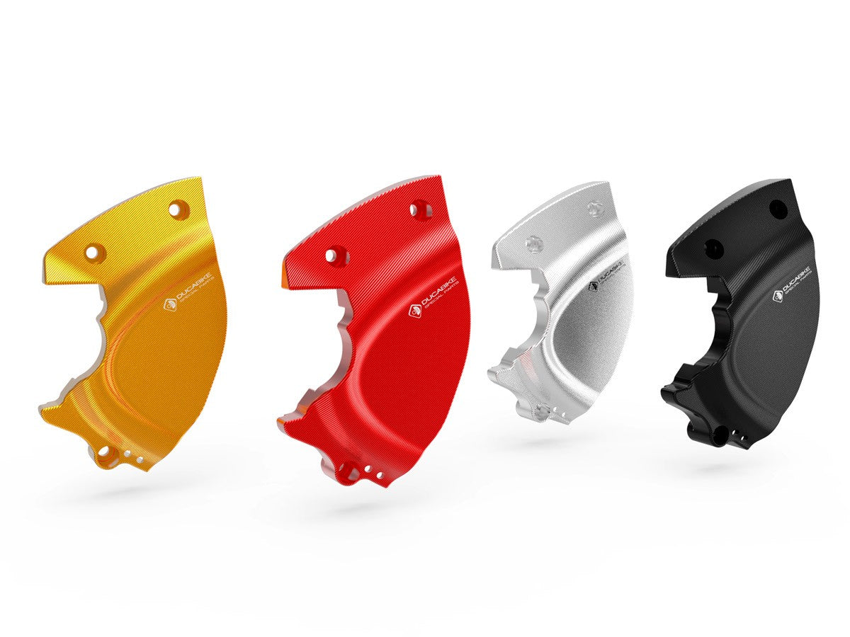 DBK Special Parts (Ducabike) Billet Sprocket Cover for Ducati Hypermotard 950, Scrambler 1100 / 800 (2019+), Monster 937, and DesertX