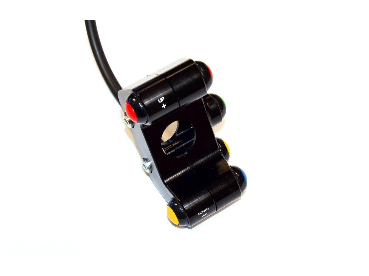 DBK Special Parts (Ducabike) 7 Button Handlebar Street Switch For 2019+ Monster 1200/821, Scrambler 1100/800, Hypermotard 950 and 2017+ Multistrada 950 and Supersport