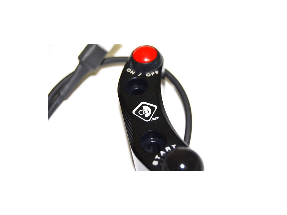 DBK Special Parts (Ducabike) Start/Kill switch for Brembo OE Semi-Radial, RCS, and Performance Technology Master Cylinders