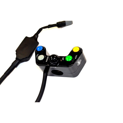 DBK Special Parts (Ducabike) 7 Button Left hand Handlebar Race Switch for Pangiale V4 / S / R / Speciale